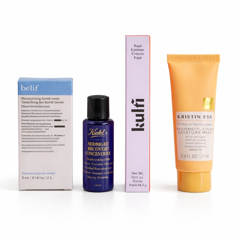 19 Pc Luxury Skincare Beauty Bundle Kiehl’s Caudalie Belif and more - Picture 5 of 7
